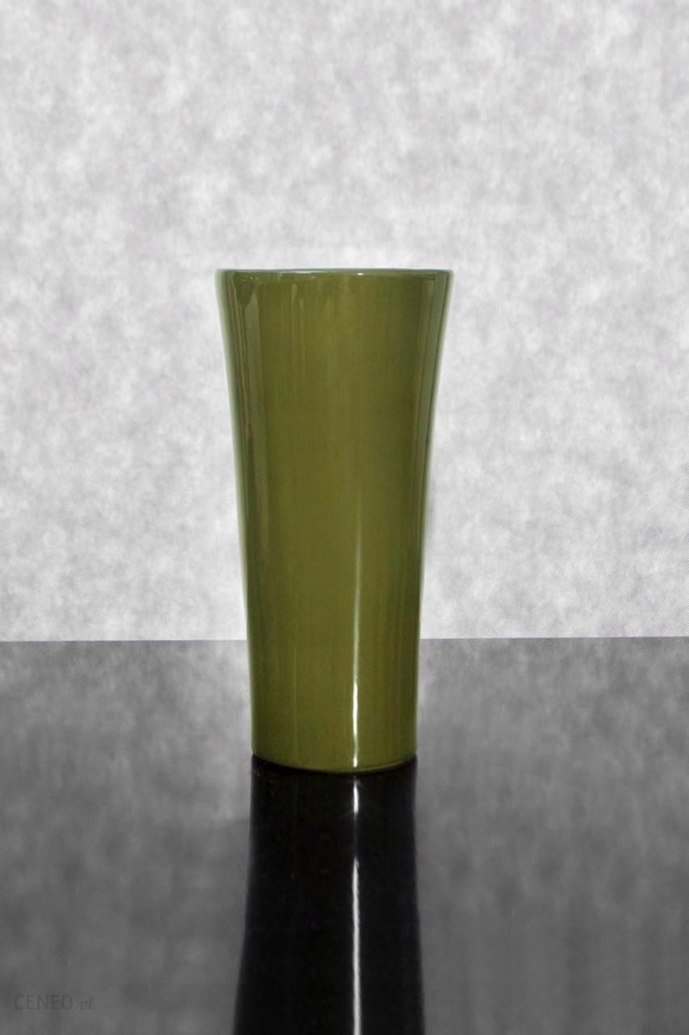 Unieke Keramische Vaas - Groen, 37 cm