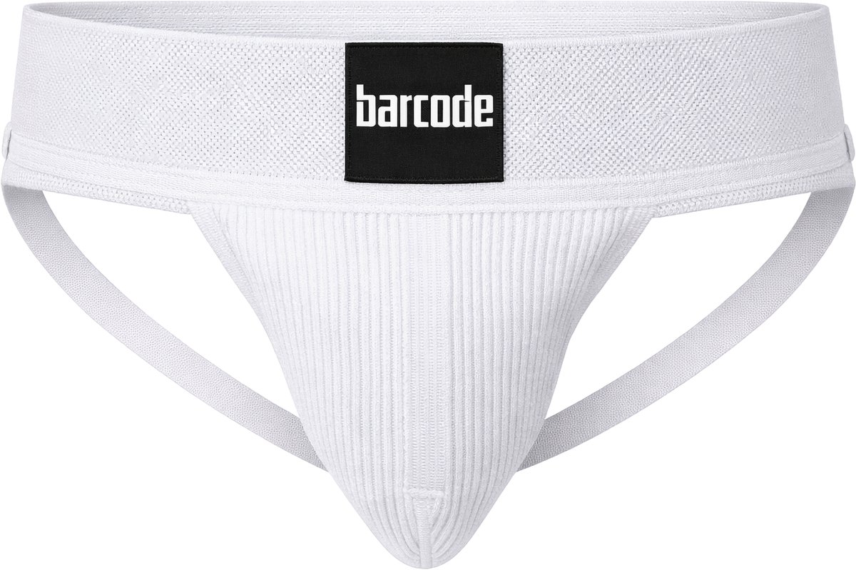 Barcode Berlin Sergey Jockstrap White - MAAT XL - Heren Ondergoed - Jockstrap voor Man - Mannen Jock