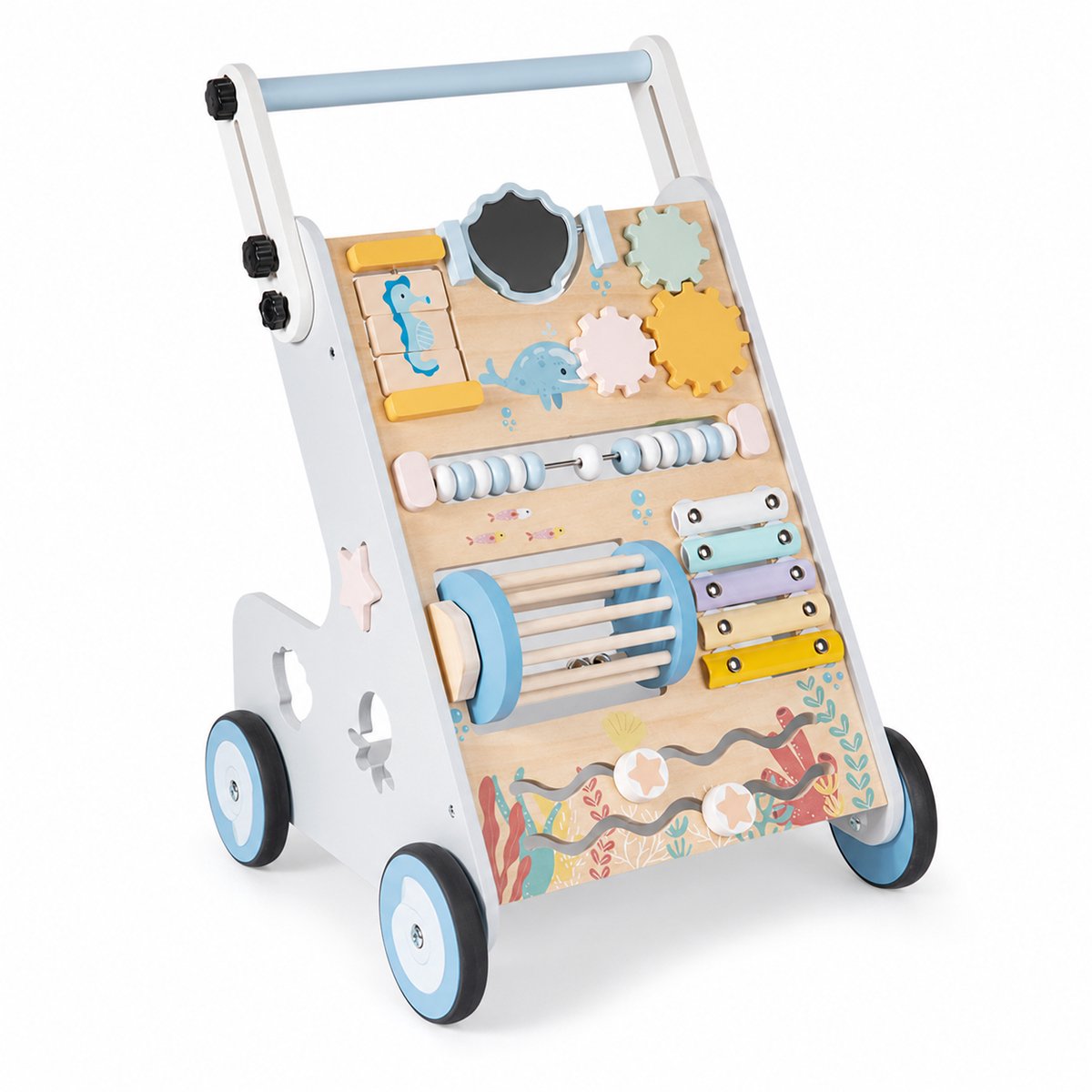 Russle Loopwagen-Trainer Hout Ocean