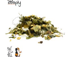 Zooply Winterdroom - Kruiden & Snacks - 100% natuurlijk - Voor konijnen & cavia's - 350 gram