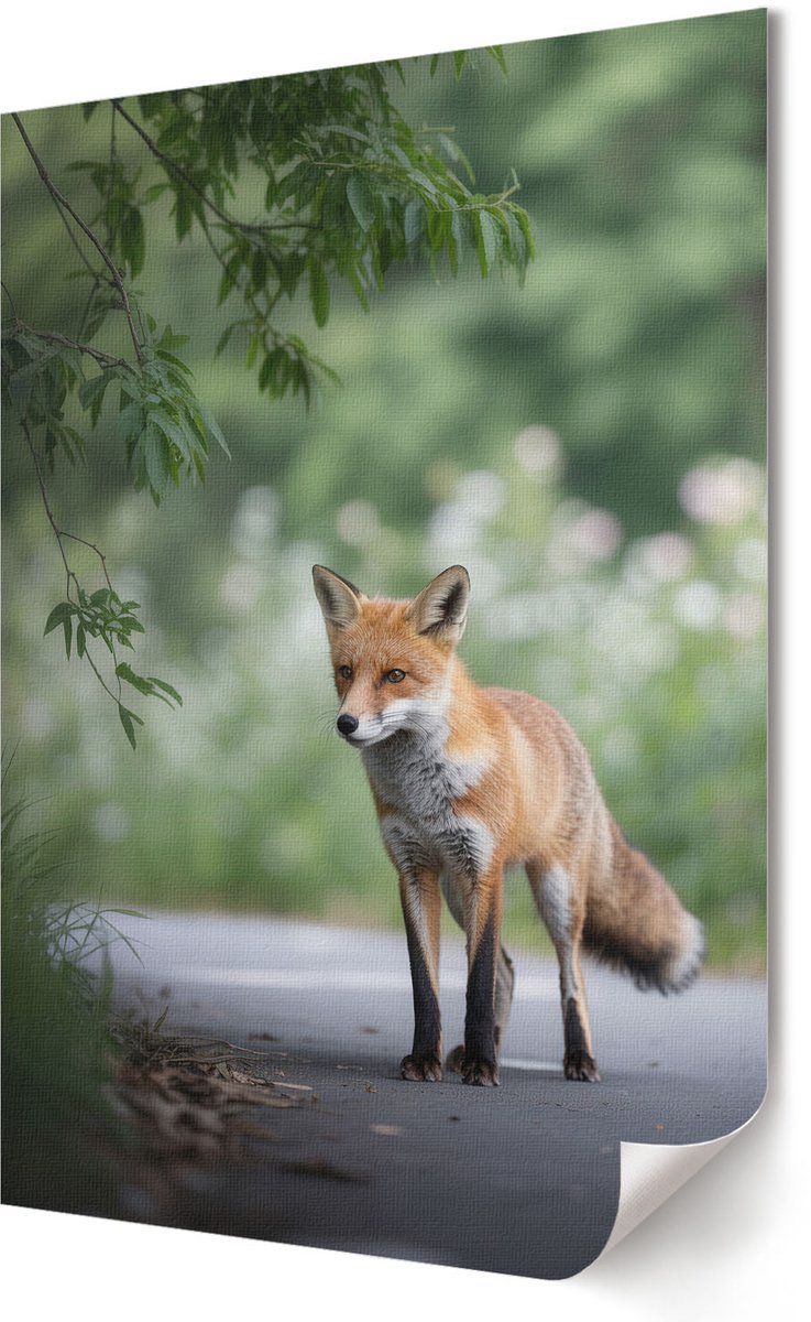Coloray Polycanvas Wandposter - Zesde Knoop, Schilderen - A2 - Zwart Decoratie - Rechthoek - Interieurdecoratie - Woonkamer, Slaapkamer, Kantoor - Decoratief