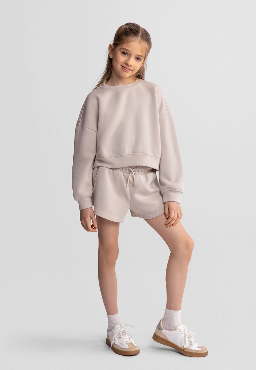 Minoti kleding set meisjes sweater en short - Loungewear