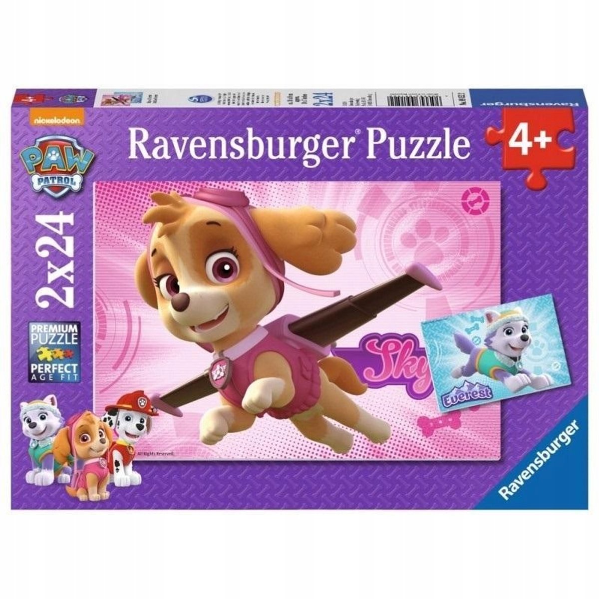 Paw Patrol Skye & Everest Puzzel 2x24 Stukjes - Ravensburger
