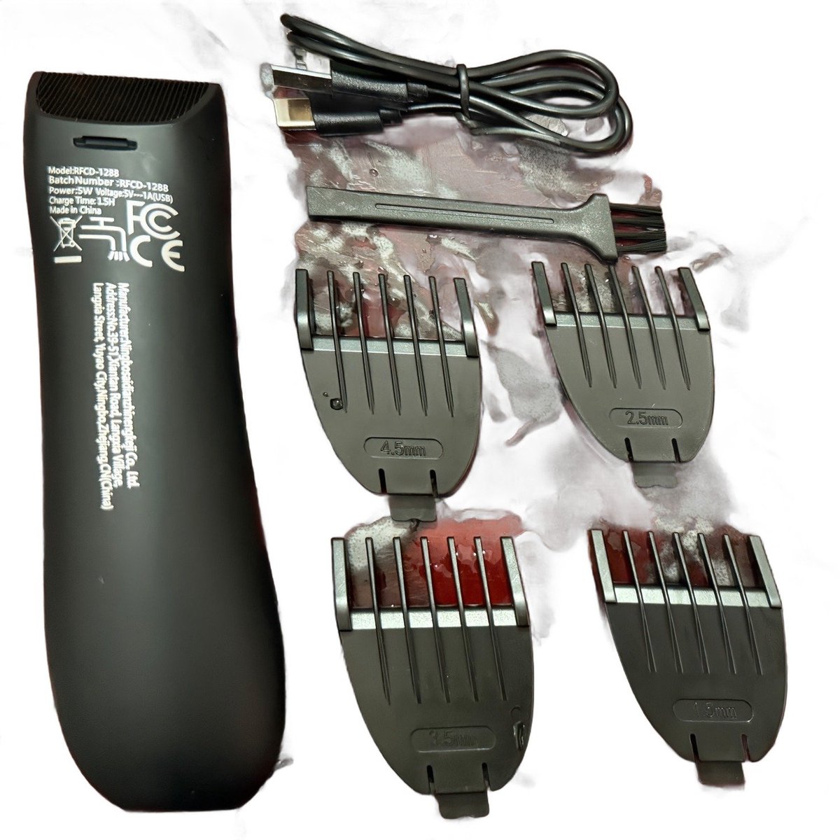Currero Foil Shaver - Scheerapparaat Mannen - Hoofd Scheerapparaat - Head Shaver - Tondeuse met Trimmer - Lichaam en Baard - Oplaadbaar
