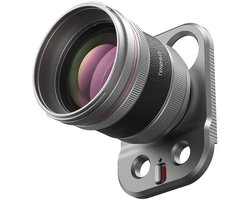 Telesin Master Lens 2X Tele voor iPhone 17 Pro – Telelens voor Telesin Master Grip – 2X optische vergroting – F2.6 – 105 mm portretlens – Grijs