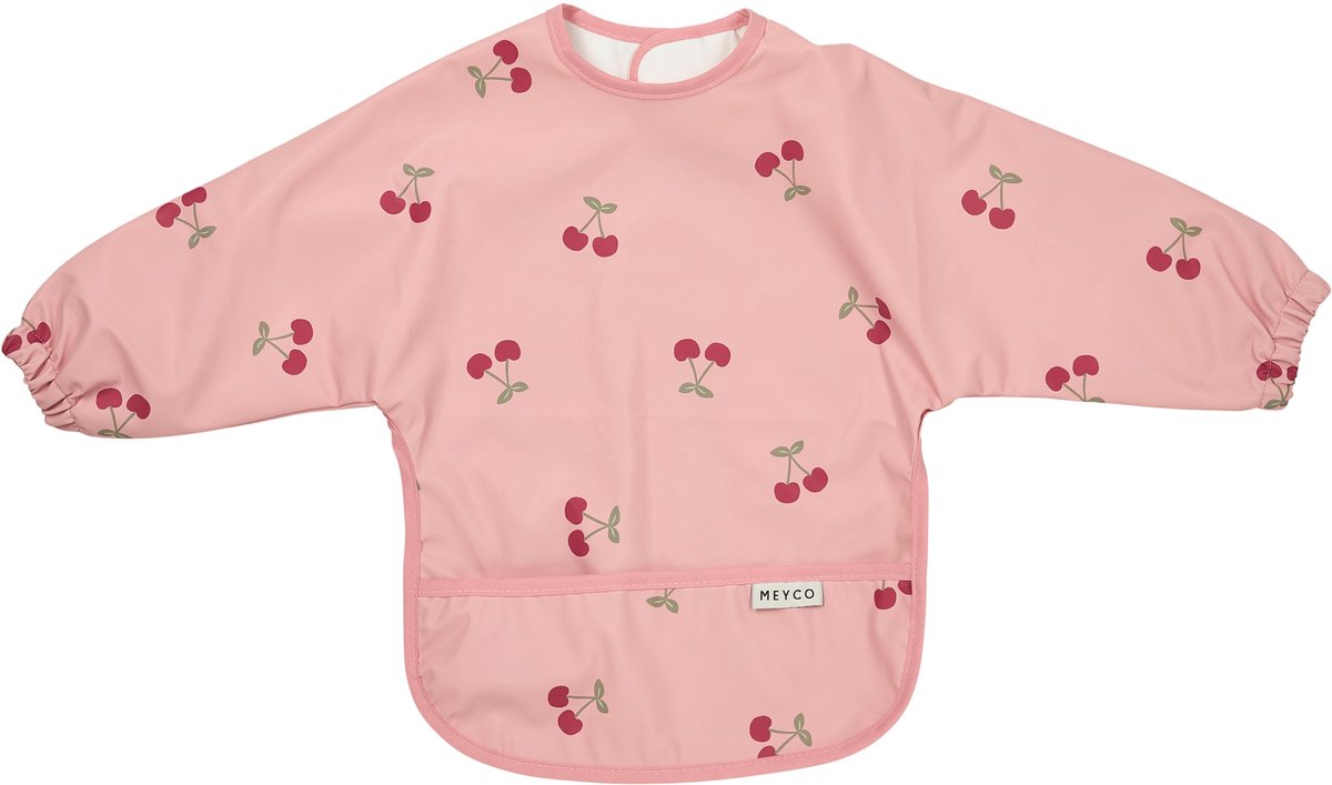 Meyco Baby Cherry Mouwslab - Soft Rose