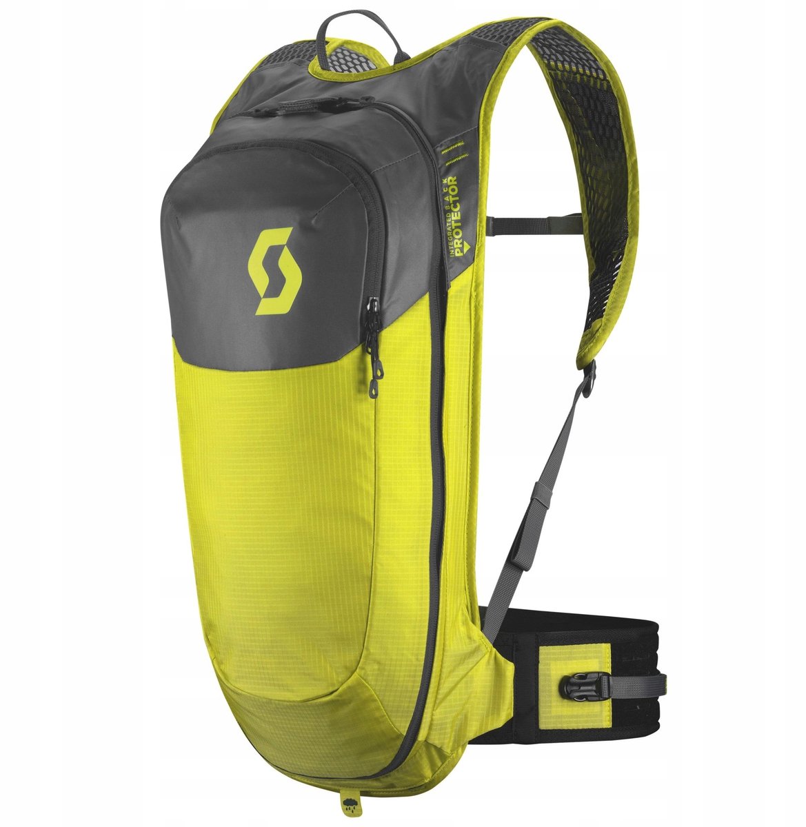 Scott Trail Protect FR10 Rugzak - 10L - Geel/Grijs - Rugbescherming