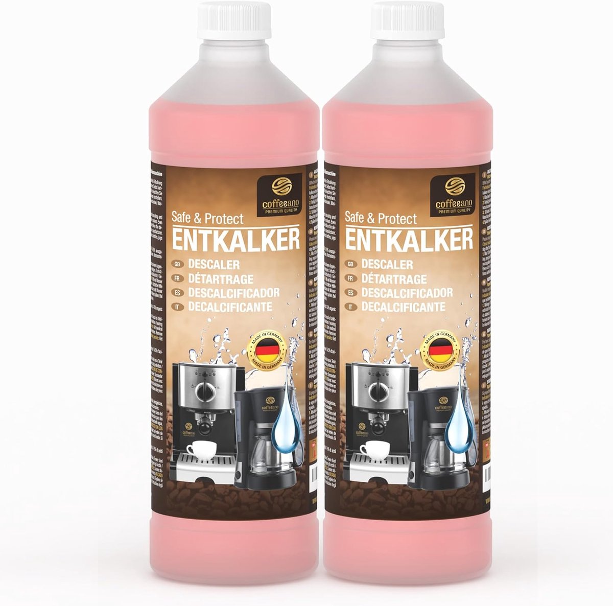 Ontkalkingstabletten - Set van 2 - 750 ml - Geschikt voor Bosch