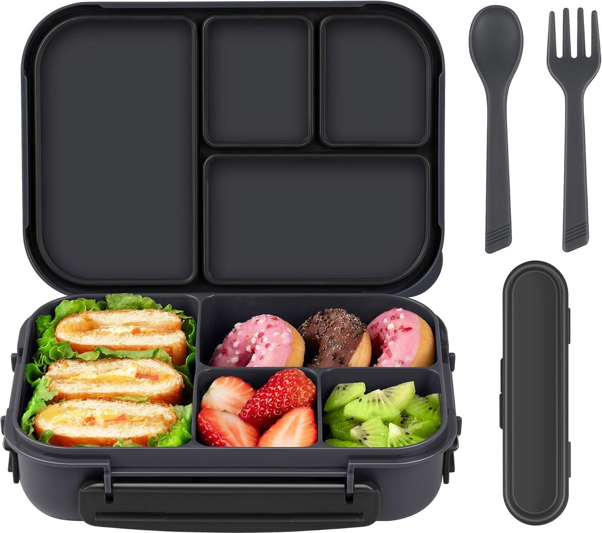 Lunchbox - Siliconen - Lekvrij - BPA-vrij