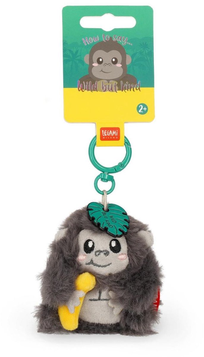 Super Soft Sleutelhanger Gorilla