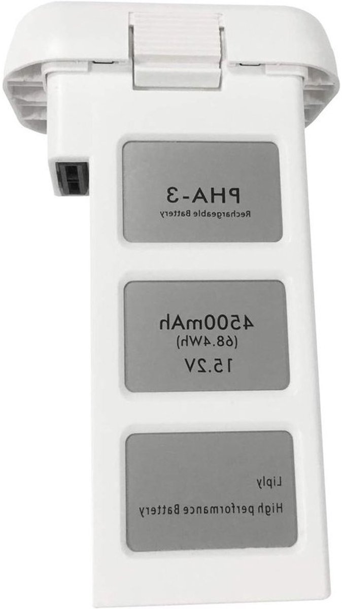 Drone Batterij - Vliegaccu Vervangend - Vliegen met Drone - Hoge Capaciteit - 15.2V 68.4Wh - Zwart