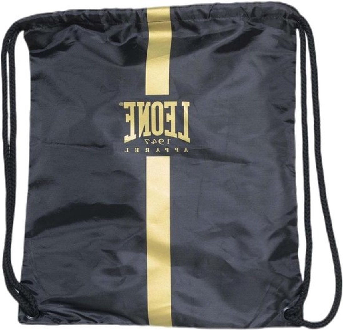 Strandtas - Sporttas Gymtas - Vakantie Sport - Goudkleurig Logo - 35x40 cm - Goud