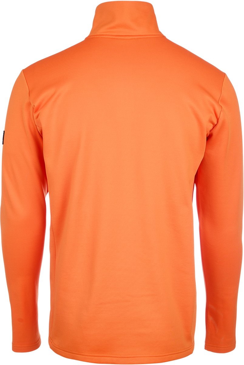 Brunotti Heros Snow Fleece Heren Pumpkin Fleece Vest Wintersport Kleding Tricot Fleece Oranje