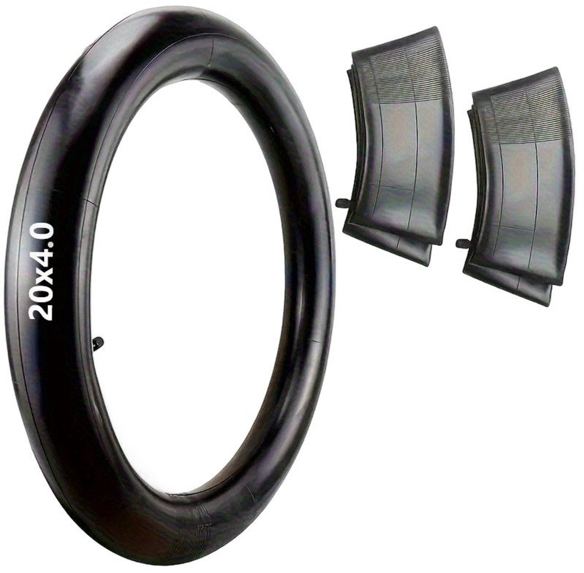Currero Binnenband Fatbike 20x4.0 - Binneband - Fatbike Band - E-Bike - Elektrische Fiets - Ventiel - Reserveband - V20 - 2 Stuks