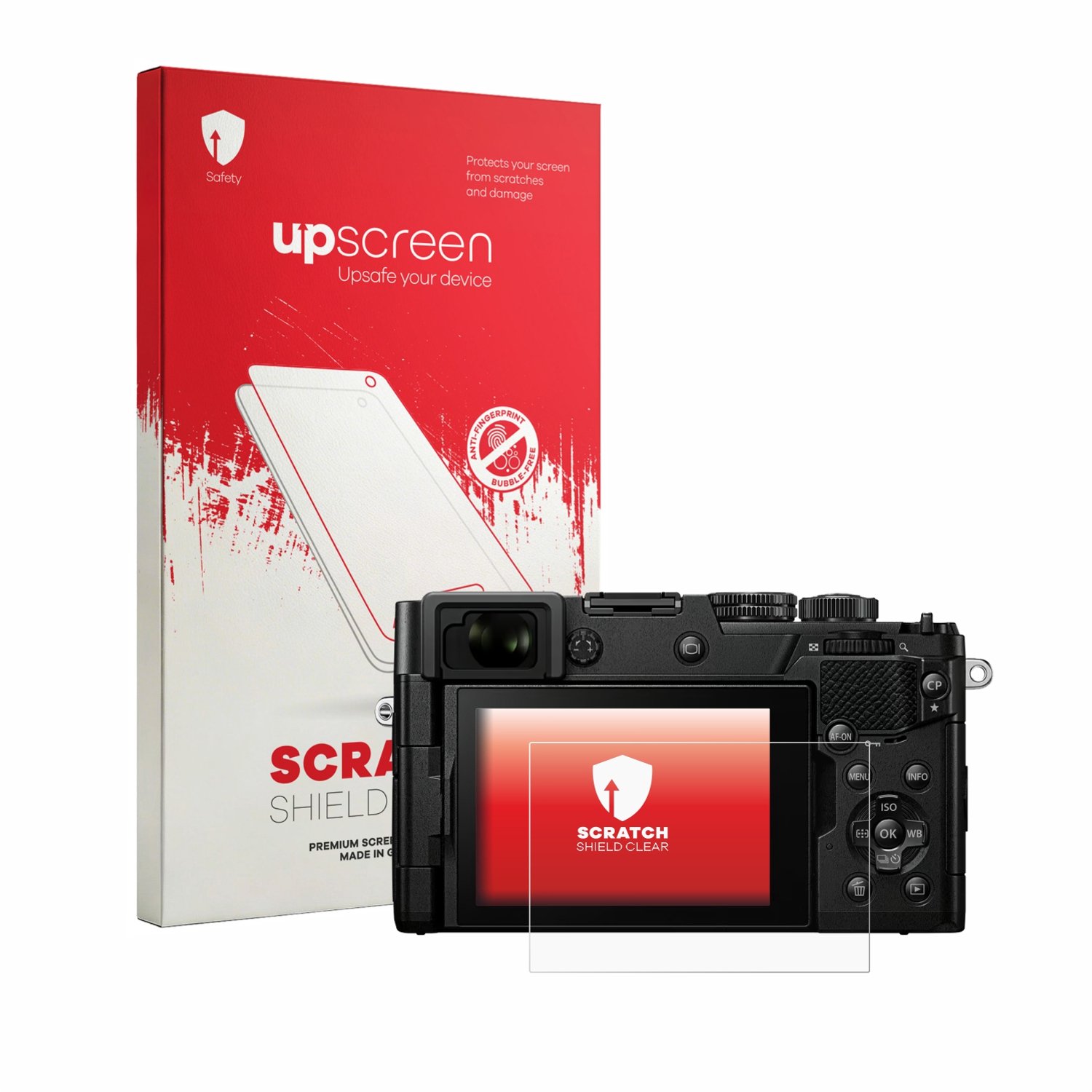 upscreen - Screenprotector voor OM System PEN - Folie Beschermfolie transparant