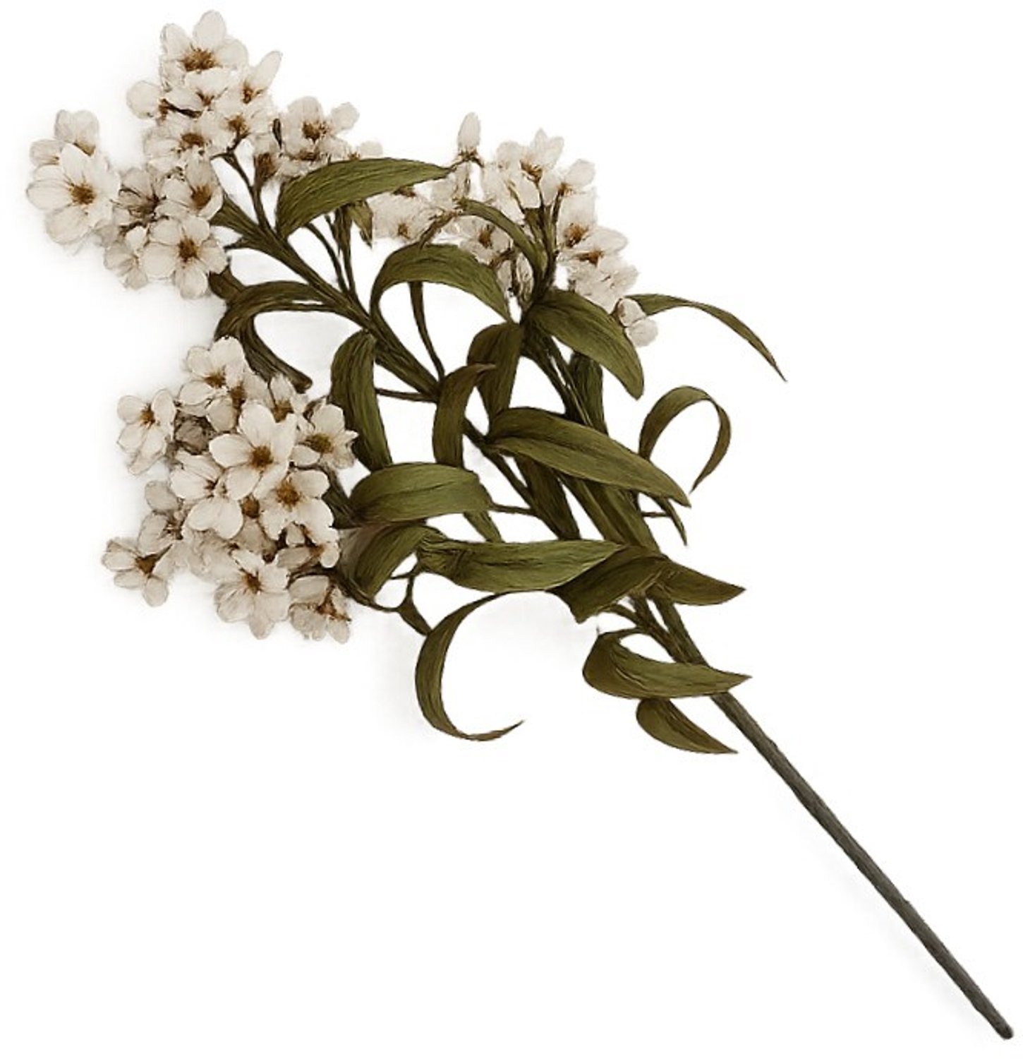 Kunstbloem Daglelie 85cm off-white