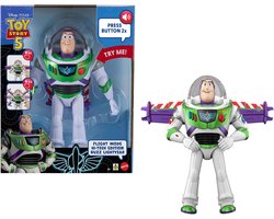 Disney en Pixar Toy Story vliegstand Hi-Tech Editie - Buzz Lightyear van 30 cm - Nederlands