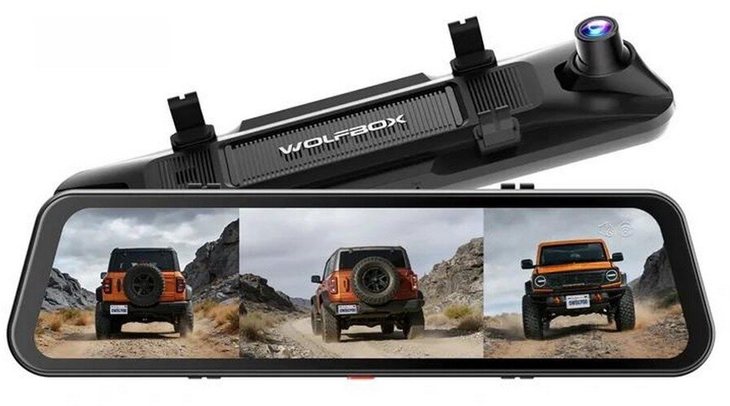 Wolfbox - G900TriPro Bumper - Dashcam