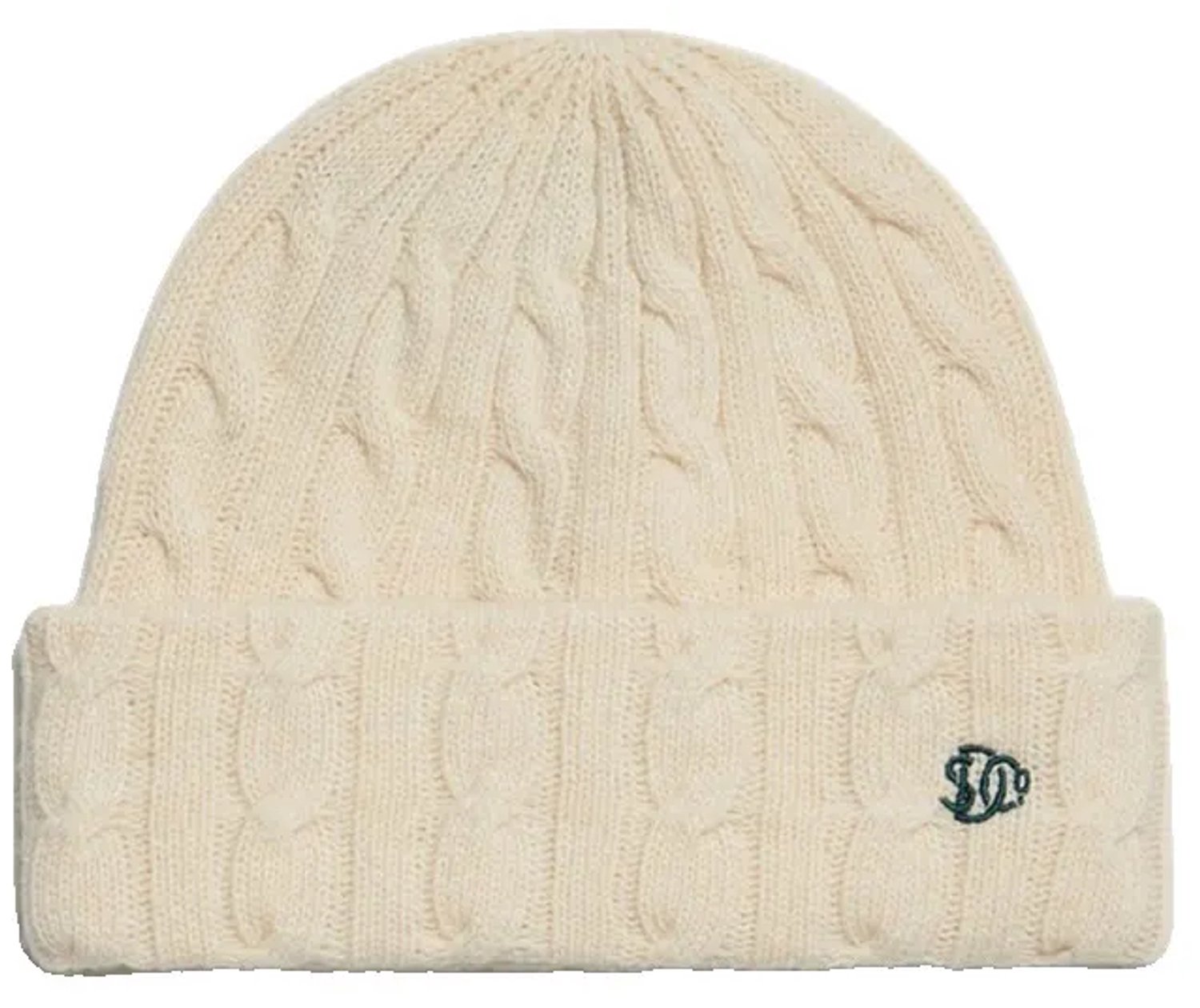 Superdry Premium Cable Knit Muts Wit