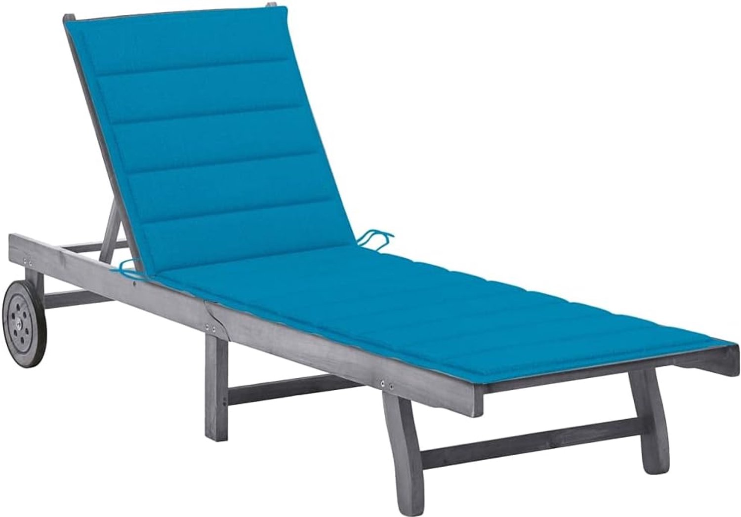 7-delig, grijs, polyrotan, set met veiligheidsglas, tafelblad en acaciahout, armleuningen voor terras en balkon