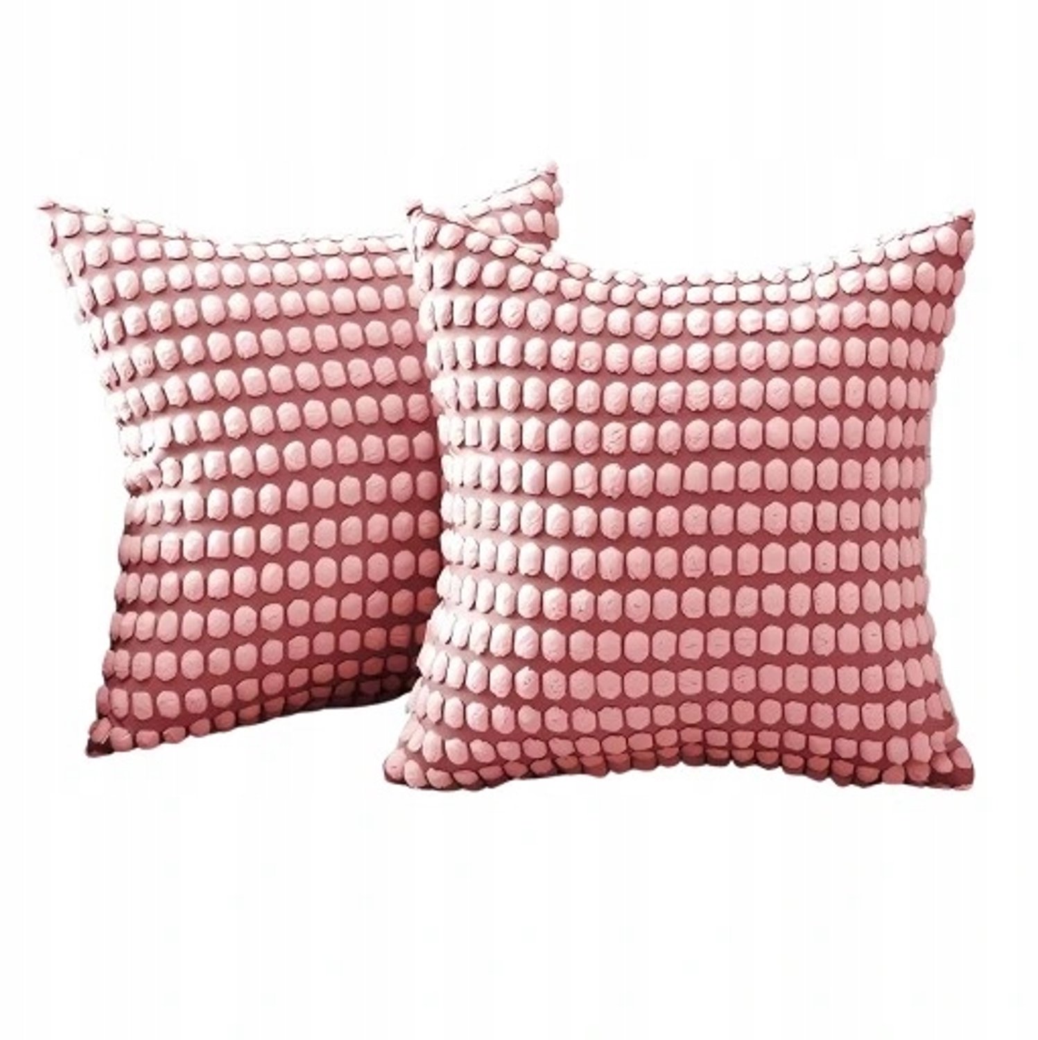Roze Decoratieve Kussenslopen 40x40 Cm - Set van 2