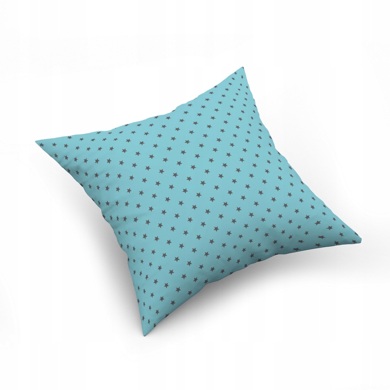 Kussensloop 40x40cm Katoen met Sterren - Mintgroen