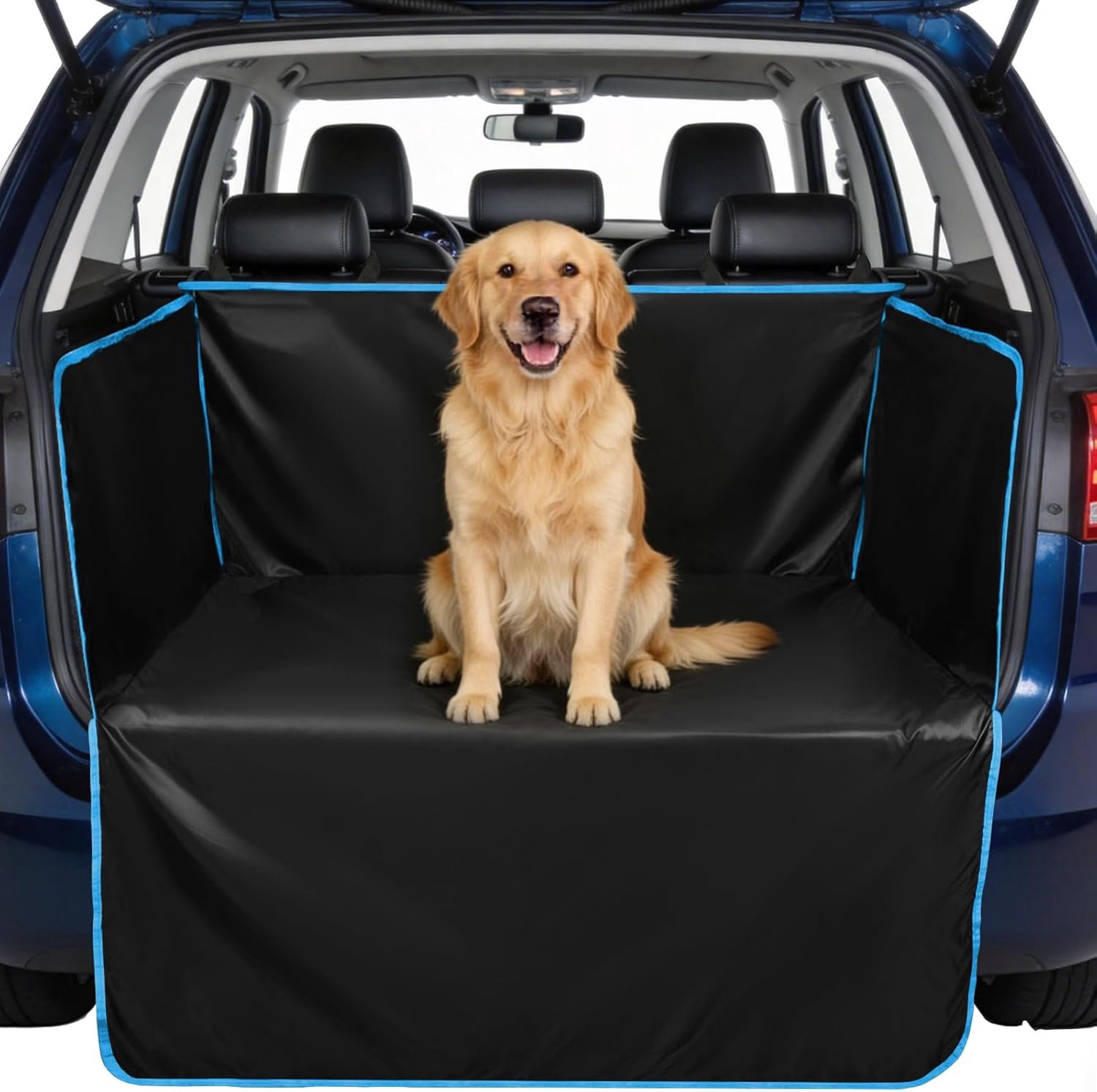 Kofferbakbescherming 180 x 105 cm - waterdichte hoes - grijze rand - ideaal voor honden - ShopVlot