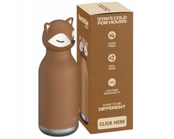 Merkloze Thermosfles met Rietje - 460 ml