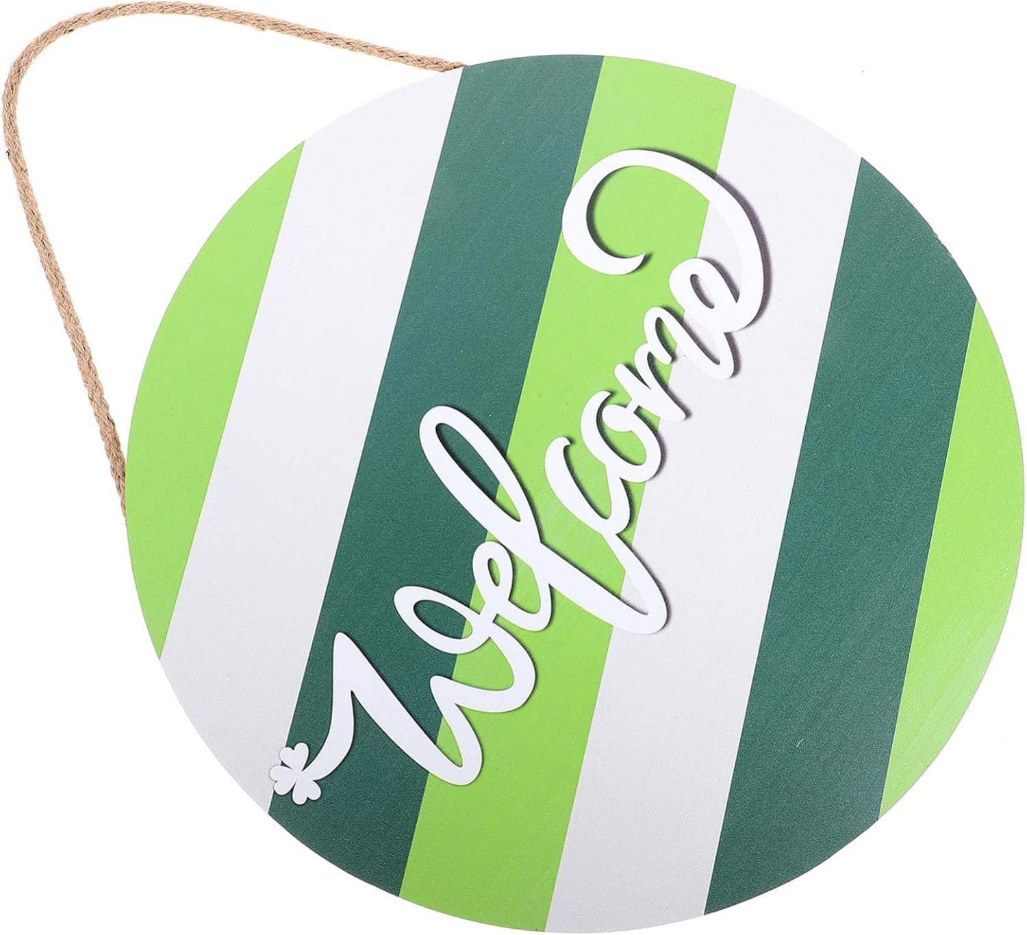 Day Deurdecoratie Rond Welkomstornament Iers Stijl Hangend Bord Voor Huisdecoratie