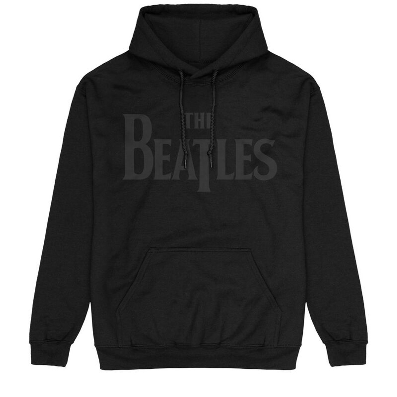 Beatles Logo Heren Trui met capuchon - zwart - S
