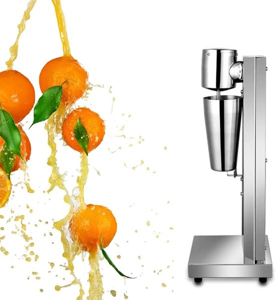 650 ml roestvrij staal blender high-performance mixer milk shake mixer melk shaker machine verticale mixer drankmixer barmixer cocktailshaker drankmixer 180W — afbeelding 4
