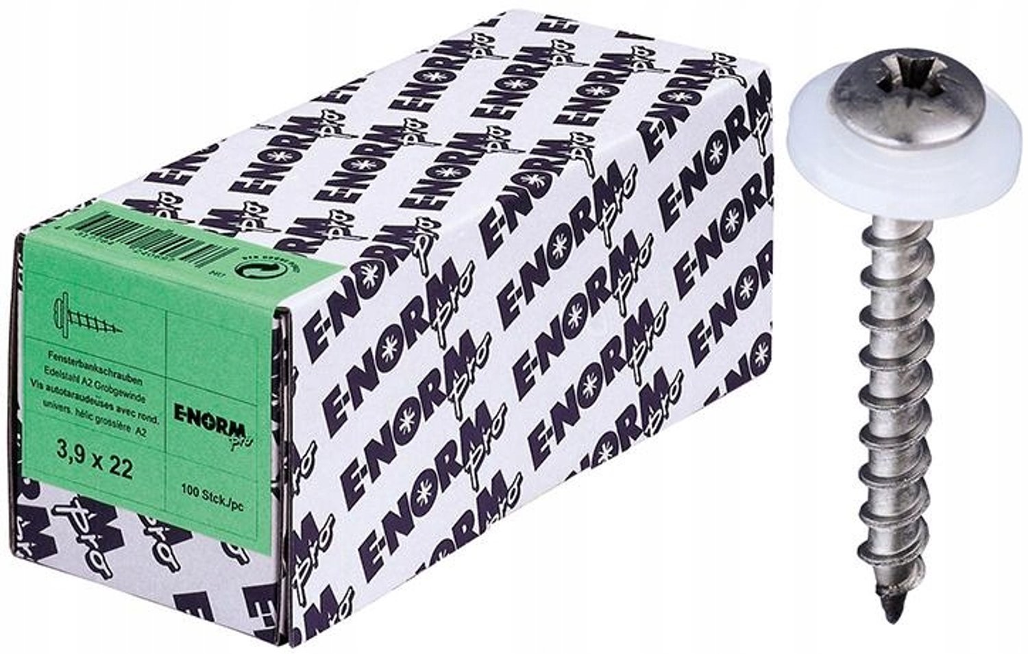 Merkloze Raamkozijn Schroeven PZD 4,0x38mm - 100 Stuks