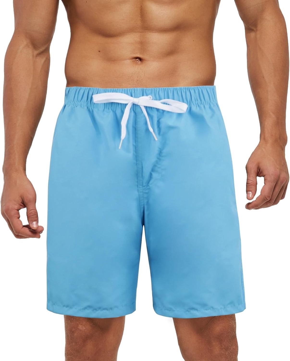 Zomer Zwemshorts voor Mannen met Zakjes, Sneldrogend en Ademend, Verstelbare Tailleband en Comfortabele Pasvorm