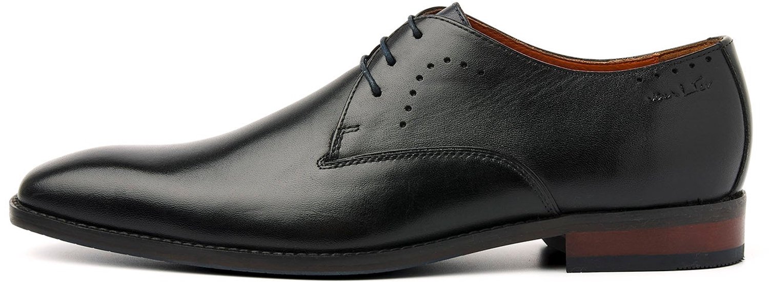 VANLIER - Heren Schoenen - Zwart - Maat 44