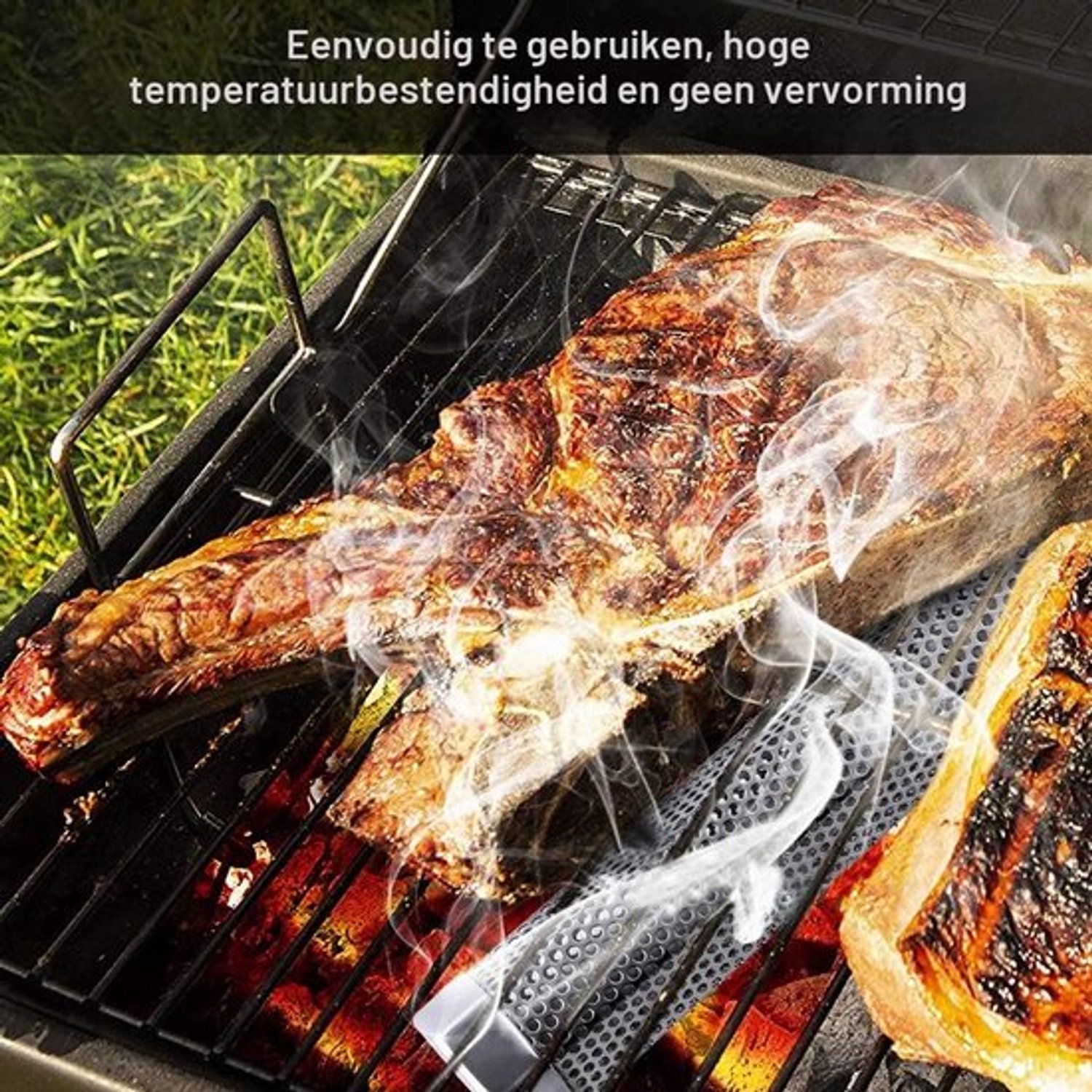 Tube rookoven met pellets, 30,5 cm, gemaakt van hoogwaardig roestvrij staal, voor barbecue, elektrische barbecue of rookoven, hexagonaal