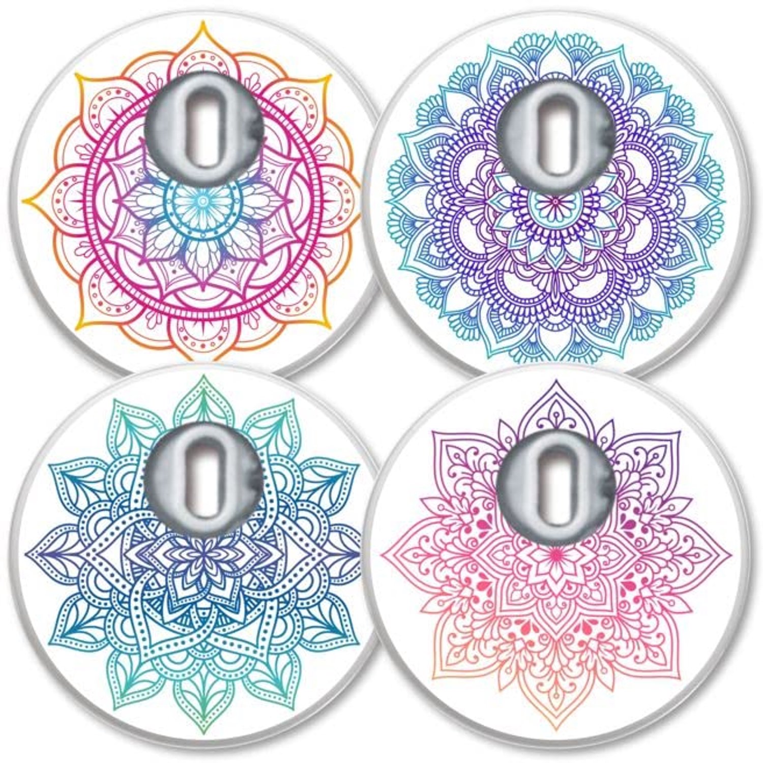 Freestyle Libre 3 Sensor Sticker Set van 4 - Mandala Design