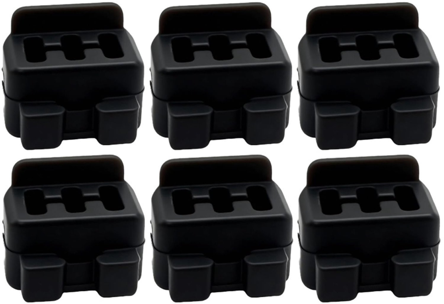 Set van 6 Siliconen Reinigingsborstels voor 3D-printer