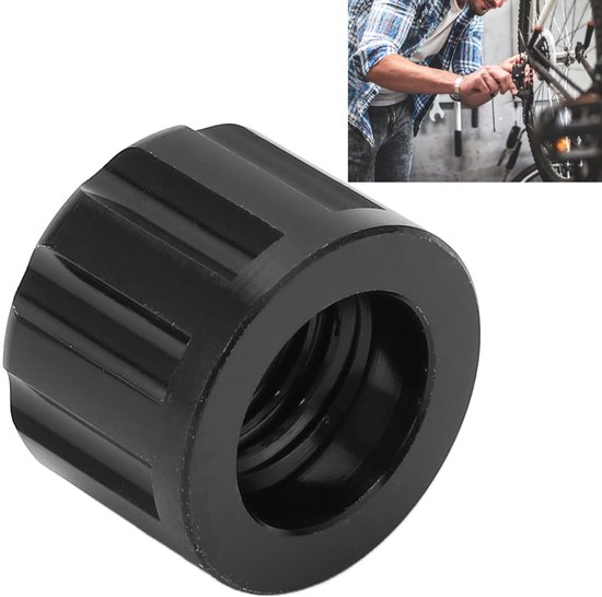 Steekas Moer Aluminium - M12 X 1,5mm - Fiets Accessoire - Mountainbike - Binnendiameter 12mm - Eenvoudig te installeren - Fietsnaven — afbeelding 4