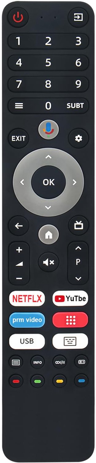 Afstandsbediening voor PEAQ LED TV