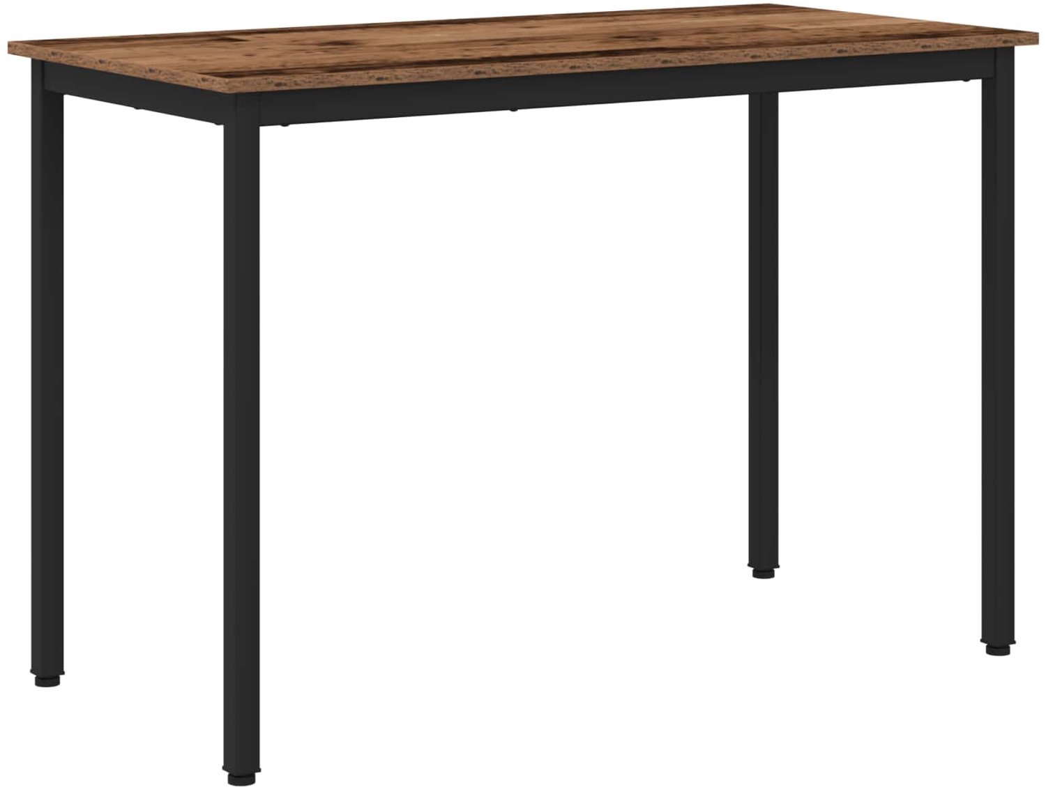 vidaXL Eettafels - 110 - x - 55 - x - 75 - cm - Bewerkt - hout - Oud - hout - Rechthoekig Oud hout