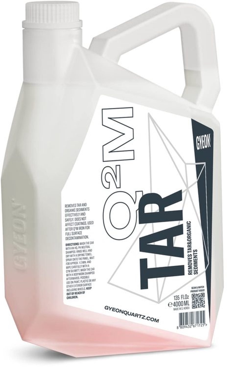 Tarverwijderaar voor Auto's 4000ml