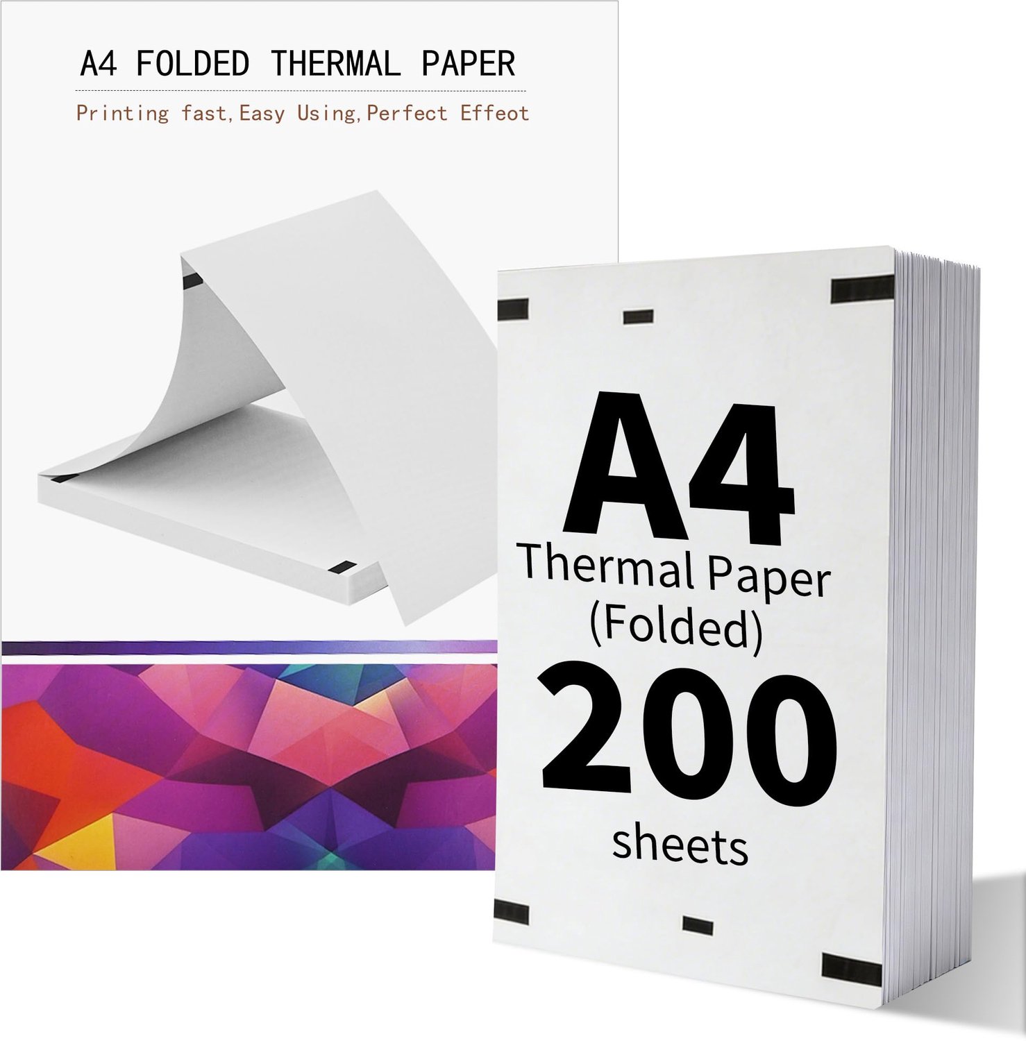 A4 Heet Papier, 200 Vellen, BPA-vrij