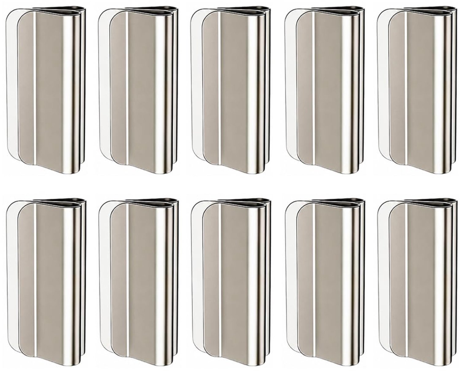 Magnetische Sluitingen voor Gordijnen, 10 Paar