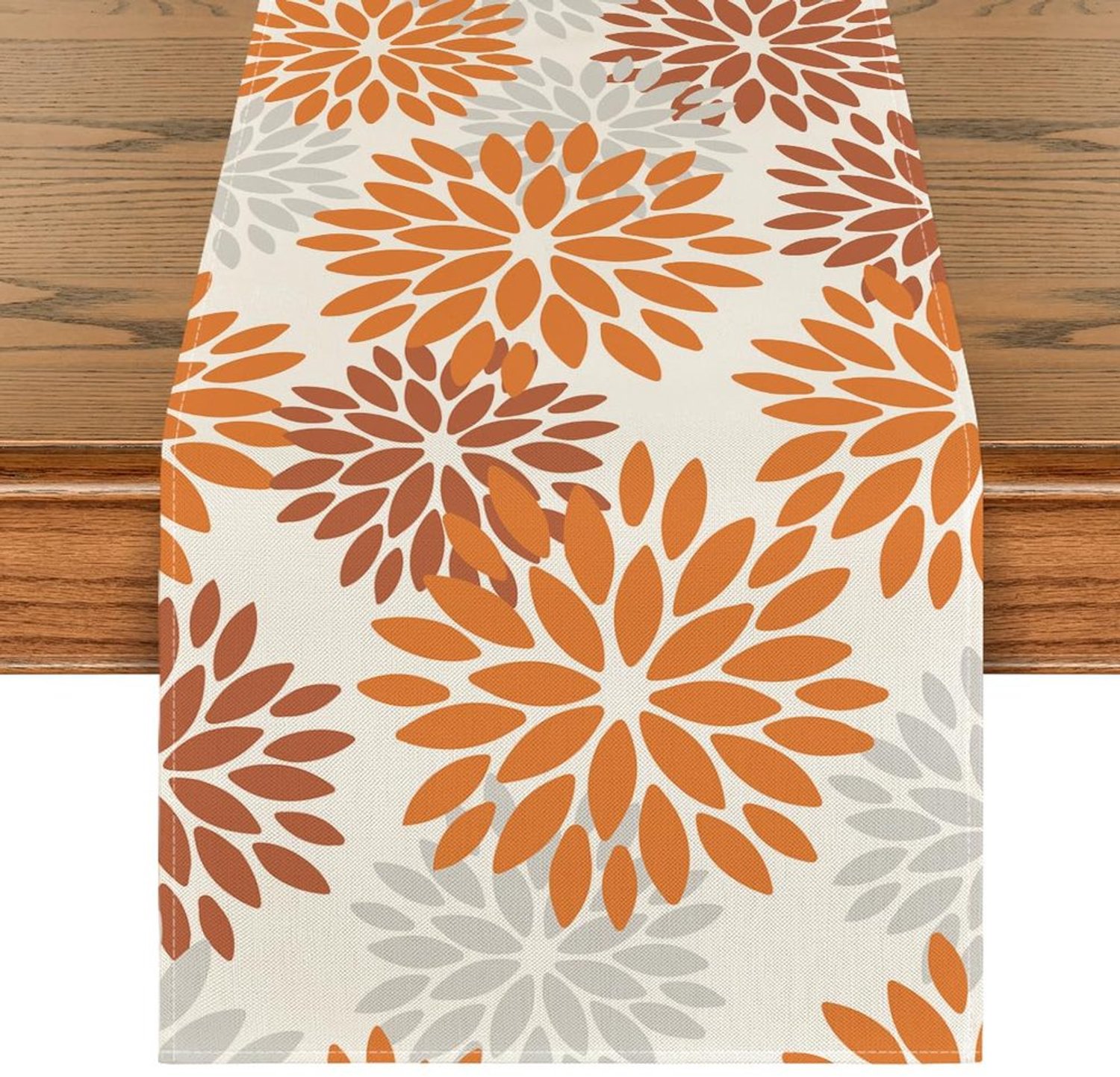 Tafelrunner van 40x100 cm met Bloemenprint voor Binnen