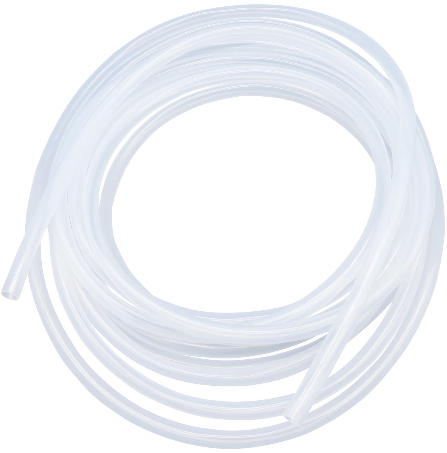 Siliconen Slang 4 mm x 8 mm, 8 m Lang, Voedselveilig, Flexibel en Transparant
