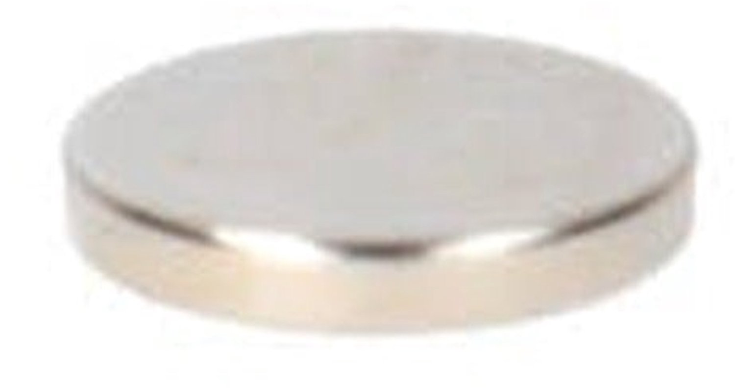 Neodymium Schijfmagneet Ø6 x 1 mm N48 NiCuNi – 40 stuks