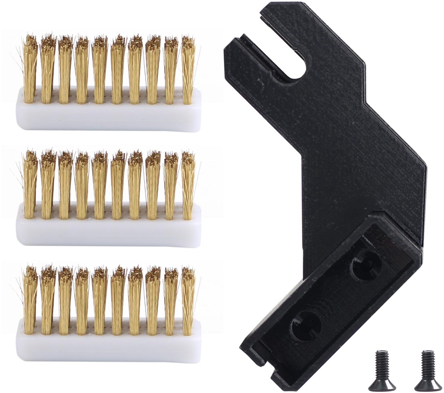 3D Printer Mondborstel Set met Messing Wiper en Montagedeel