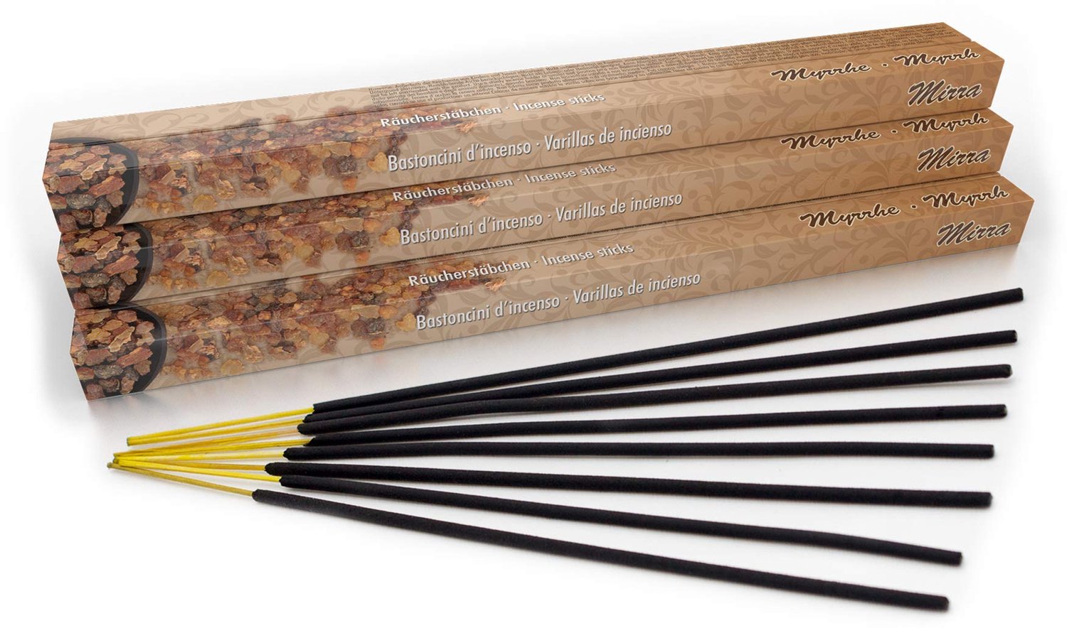 Premium Wierookstokjes Myrhe - 10 Dozen van 80 Stuks