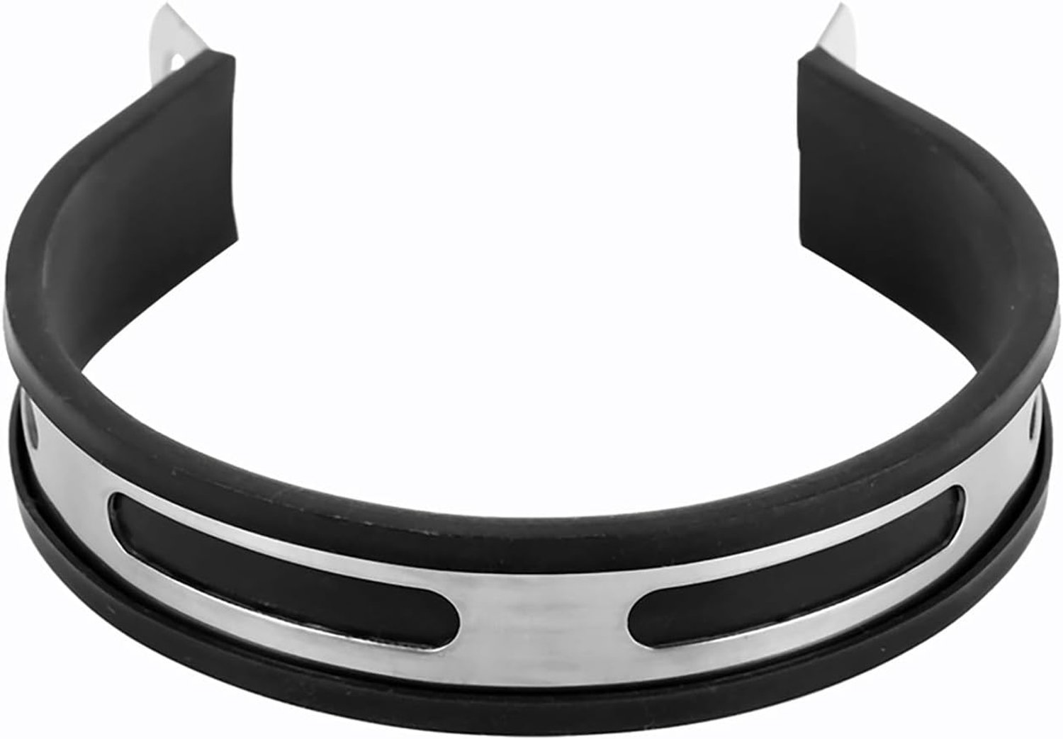 gy6 Motorcycle Exhaust Clamp, Universal Motorcycle Half Circle Exhaust Muffler Holder Exhaust Clamp Replacement Accessories