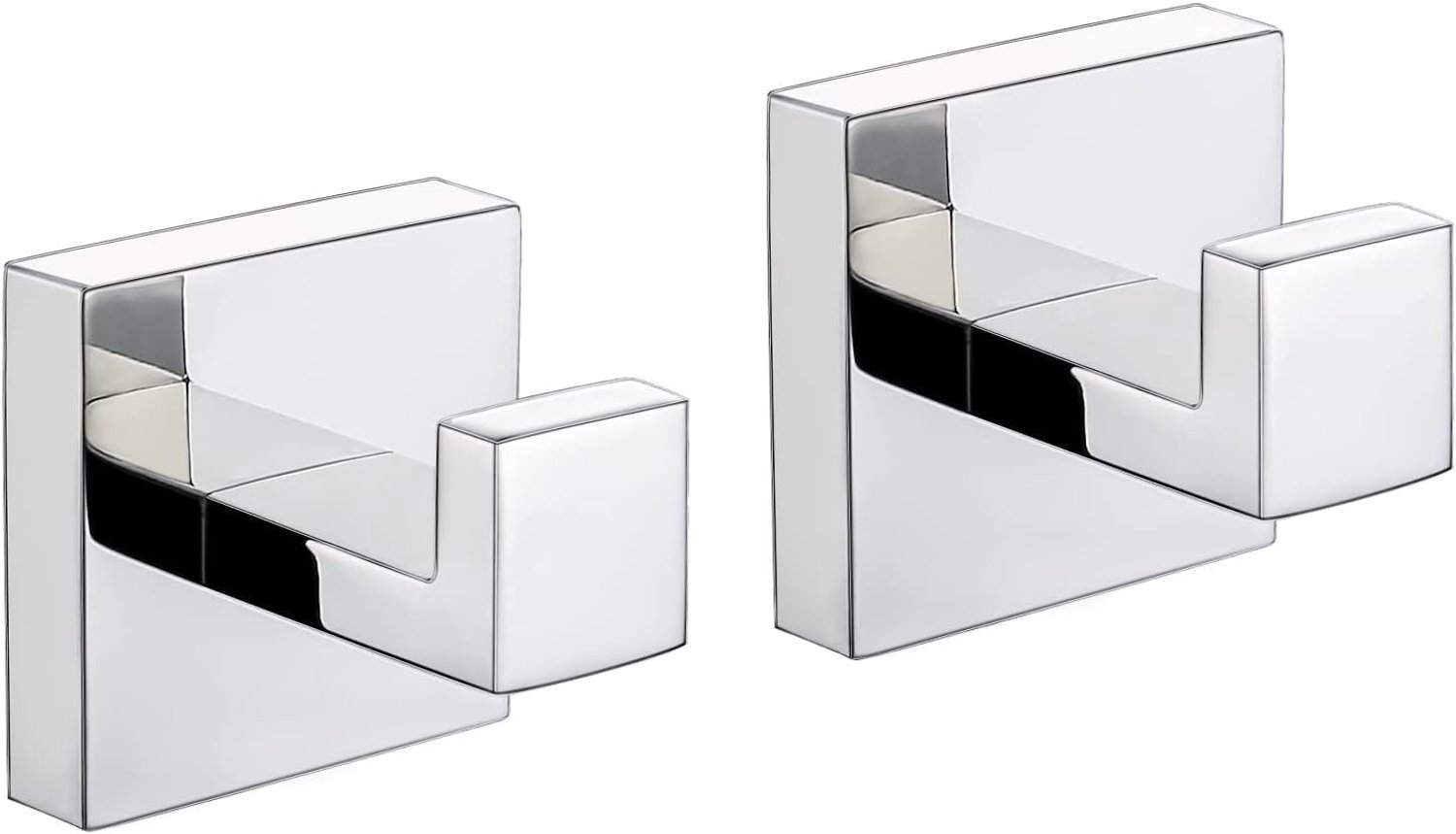 Handdoekhaken 2 Stuks - RVS 304 - Wandmontage - Ideaal voor badkamer en keuken - ShopVlot